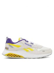 Reebok Sneakersy Cl Leather Hexalite 100074403 Biały. Białe buty sportowe casual Reebok, bez wzorów, z materiału, bez zapięcia. Za 349.99 zł.