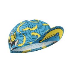 Czapka rowerowa z motywem banana Gist. Niebieskie czapki zimowe GIST, bez wzorów. Za 147.50 zł.