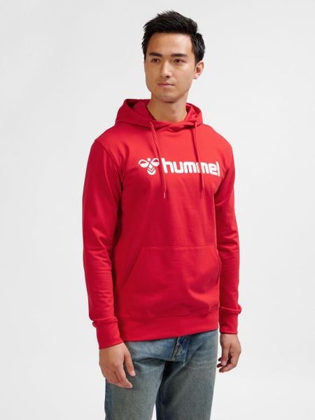 Bluza z kapturem Hummel Go 2.0 Logo. Niebieskie bluzy z kapturem Hummel, xs, bez wzorów, z bawełny, z kapturem. Za 161.10 zł.