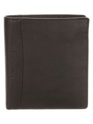 Bodenschatz Skórzany portfel w kolorze brązowym - 11 x 12,5 cm rozmiar: onesize. Brązowe portfele Bodenschatz, bez wzorów, z materiału. Za 117.99 zł.