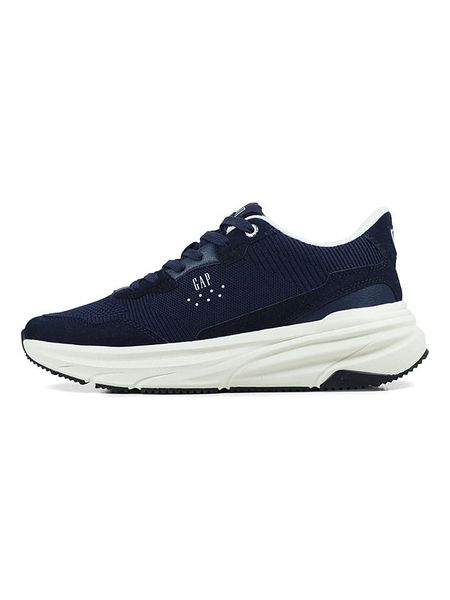 GAP Sneakersy "Metropole+" w kolorze granatowym rozmiar: 44. Niebieskie buty sportowe casual GAP, bez wzorów, z materiału, bez zapięcia. Za 177.32 zł.