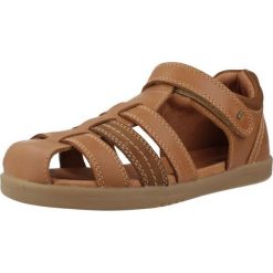 Sandały BOBUX ROAM Brązowy. Brązowe sandały BOBUX, ze skóry, bez zapięcia. Za 333.99 zł.