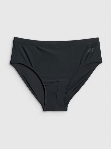 4F Kąpielówki męskie - czarne 3XL. Czarne kąpielówki 4F, m, bez wzorów, ze skóry, wakacyjne. Za 49.99 zł.