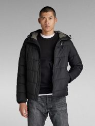 G-Star Kurtka pikowana w kolorze czarnym rozmiar: XL. Czarne kurtki G-Star, xl, bez wzorów, bez kaptura. Za 322.90 zł.