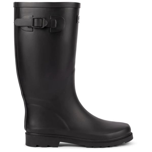 Buty przeciwdeszczowe Trespass Recon X. Czarne buty turystyczne Trespass, bez wzorów, bez zapięcia, trekkingowe. Za 199.20 zł.