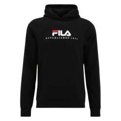 Męska Bluza Z Kapturem Brunssum. Niebieskie bluzy z kapturem Fila, m, bez wzorów, z bawełny, z kapturem. Za 373.99 zł.