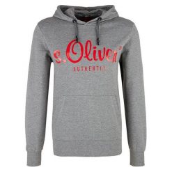 S.Oliver Męska bluza z kapturem 13.901.41.3496.9222 Medium Grey Melange (rozmiar L). Szare bluzy S.Oliver, l, bez wzorów, z kapturem. W wyprzedaży za 136.00 zł.