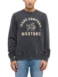 Mustang Bluza "Clio" w kolorze antracytowym rozmiar: XXL. Czarne bluzy Mustang, xxl, bez wzorów, z bawełny, bez kaptura. Za 152.98 zł.