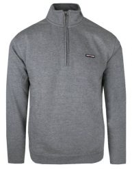 Wygodna Bluza - Pako Jeans - Rozpinany Kołnierz - Popielata. Szare bluzy Pako Jeans, l, bez wzorów, z bawełny, bez kaptura. Za 195.00 zł.