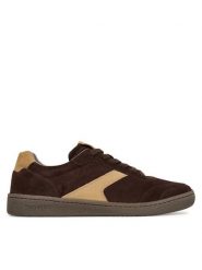 Marc O'Polo Sneakersy SS1M3007 Brązowy. Brązowe buty sportowe casual Marc O'Polo, bez wzorów, ze skóry, bez zapięcia. Za 569.99 zł.