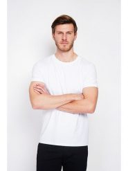 William de Faye Koszulka w kolorze białym rozmiar: 48. Białe bezrękawniki William de Faye, bez wzorów, z bawełny, bez kołnierzyka, bez ramiączek. Za 78.99 zł.