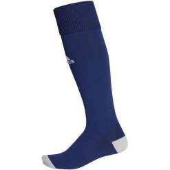 Getry piłkarskie adidas Milano 16 Sock. Białe legginsy długie sportowe Adidas, bez wzorów, do piłki nożnej. Za 28.99 zł.