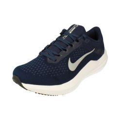 Buty Sportowe Męskie Nike Air Winflo 10. Niebieskie buty do biegania Nike, bez wzorów, bez zapięcia, do biegania. Za 396.00 zł.