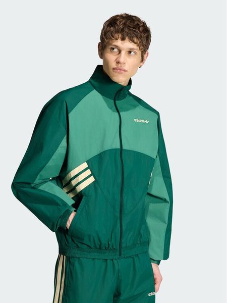 Adidas Bluza Munich 93 KT4321 Zielony Loose Fit. Zielone bluzy Adidas, l, bez wzorów, z syntetyku, bez kaptura. Za 349.99 zł.