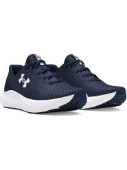 Under Armour Buty "Charged Surge 4" w kolorze granatowym do biegania rozmiar: 41. Niebieskie buty do biegania Under Armour, bez wzorów, z gumy, bez zapięcia, do biegania. Za 208.95 zł.