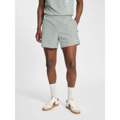 Szorty Hummel Pulse. Szare krótkie spodenki sportowe Hummel, m, bez wzorów, z dresówki. Za 226.50 zł.