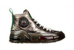 Trampki John Doubare CC2828 Silver 104216, Srebrny, Skóra naturalna - 44. Szare trampki John Doubare, s, bez wzorów, bez zapięcia. W wyprzedaży za 599.99 zł.