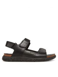 Pikolinos Sandały M0B-0122 Czarny. Czarne sandały Pikolinos, ze skóry, bez zapięcia. Za 429.99 zł.