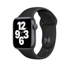 Zegarek sportowy Apple SE GPS 40 mm Czarny. Czarne zegarki Apple. Za 1,819.45 zł.