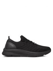 Sprandi Sneakersy MP07-01405-05 Czarny. Czarne buty sportowe casual Sprandi, bez wzorów, z materiału, bez zapięcia. Za 159.99 zł.