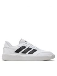 Adidas Sneakersy Courtblock IF4033 Biały. Białe buty sportowe casual Adidas, bez wzorów, ze skóry, bez zapięcia. Za 199.99 zł.