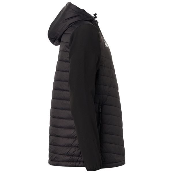 Kurtka Kappa Odolon. Czarne kurtki Kappa, xl, bez wzorów, bez kaptura. W wyprzedaży za 326.35 zł.