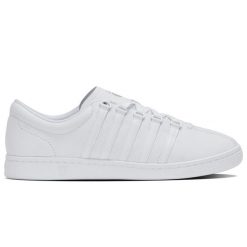 Sneakersy męskie K-swiss CLASSIC 66 NXT na co dzień białe (04593-101-M). Białe buty sportowe casual K-SWISS, bez wzorów, bez zapięcia. Za 219.00 zł.