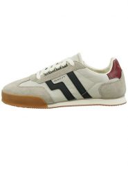 GANT Footwear Skórzane sneakersy "Baylle" w kolorze beżowo-czarnym rozmiar: 42. Brązowe buty sportowe casual GANT Footwear, bez wzorów, bez zapięcia. Za 206.42 zł.