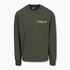 Bluza męska Pitbull Para Bellum Crewneck Sweatshirt. Zielone bluzy PITBULL, l, bez wzorów, bez kaptura. Za 159.99 zł.