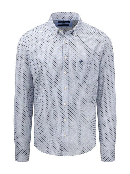 FYNCH-HATTON Koszula - Regular fit - w kolorze błękitnym rozmiar: S. Niebieskie koszule Fynch-Hatton, s, bez wzorów, z bawełny, bez kołnierzyka, bez ramiączek. Za 121.99 zł.