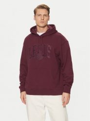 Levi's® Bluza Graphic 38479-0404 Fioletowy Relaxed Fit. Fioletowe bluzy m, bez wzorów, z bawełny, bez kaptura. Za 229.99 zł.