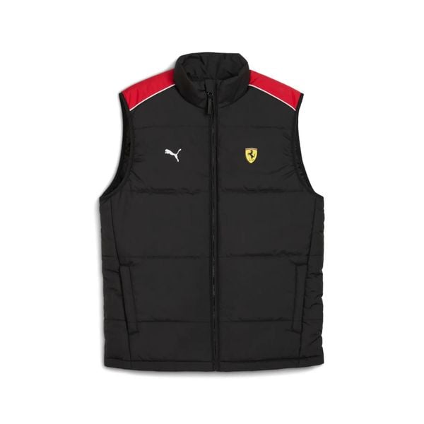 Kurtka puchowa Puma Ferrari MT7. Czarne kurtki Puma, xl, bez wzorów, z puchu, bez kaptura. Za 461.95 zł.