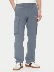 Michael Kors Spodnie materiałowe CS5304LHBY Niebieski Straight Leg. Niebieskie spodnie materiałowe Michael Kors, m, bez wzorów, z bawełny. Za 399.99 zł.