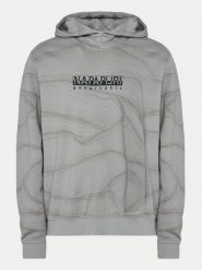 Napapijri Bluza Cellini NP0A4ILR Szary Relaxed Fit. Szare bluzy Napapijri, m, bez wzorów, z bawełny, bez kaptura. Za 309.99 zł.