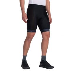 Szorty Kilpi Pressure. Czarne spodenki rowerowe Kilpi, m, bez wzorów, z materiału, rowerowe. Za 344.59 zł.