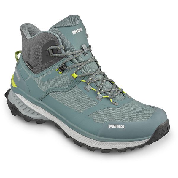 Buty sportowe męskie MEINDL Tahoma Mid GTX z membraną Gore-Tex. Szare buty turystyczne MEINDL, bez wzorów, z gore-texu, bez zapięcia, trekkingowe, gore-tex. Za 999.90 zł.