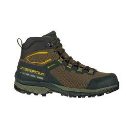 Buty trekkingowe męskie La Sportiva Tx Hike Mid Gtx. Buty trekkingowe La Sportiva, bez wzorów, z materiału, za kostkę, bez zapięcia, trekkingowe. Za 929.99 zł.