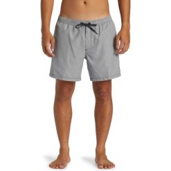 Szorty kąpielowe dla Mężczyzn EVERYDAY DELUXE VOLLEY 15" Czarny. Czarne kąpielówki Quiksilver, m, bez wzorów, z materiału, sportowe. Za 142.90 zł.
