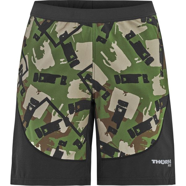 Spodenki treningowe męskie THORN FIT SWAT 2.0 Camo. Zielone krótkie spodenki sportowe Thorn Fit, m, bez wzorów, z poliesteru. Za 73.99 zł.