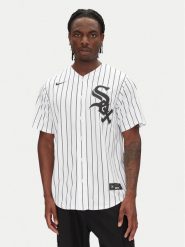 Nike Koszula T770-RXWH-RX-XVH Biały Regular Fit. Białe koszule Nike, m, bez wzorów, z syntetyku, bez kołnierzyka, bez ramiączek. Za 389.99 zł.