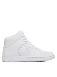 DC Sneakersy Manteca 4 Hi ADYS100743 Biały. Białe buty sportowe casual DC, bez wzorów, ze skóry, bez zapięcia. Za 249.99 zł.