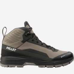 Buty trekkingowe męskie Millet Wanaka Mid GTX. Brązowe buty trekkingowe Millet, bez wzorów, bez zapięcia. Za 659.99 zł.