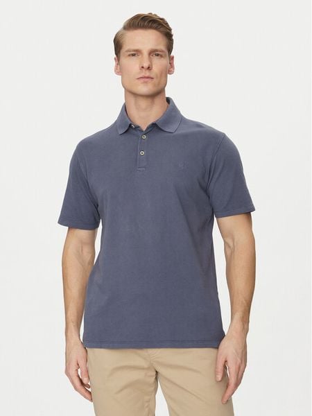 Jack & Jones Polo William 12257315 Niebieski Regular Fit. Niebieskie koszulki polo Jack & Jones, m, bez wzorów, z bawełny, bez kołnierzyka, bez ramiączek. Za 79.99 zł.