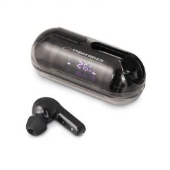 ESPERANZA SŁUCHAWKI DOUSZNE BLUETOOTH TWS DAPHNIS EH239K. Słuchawki bezprzewodowe Esperanza. Za 31.99 zł.