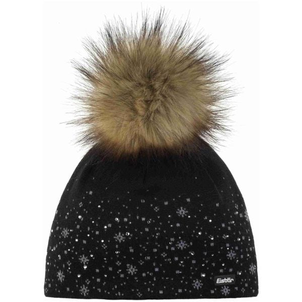 Czapka zimowa Eisbar Rana Lux Crystal MÜ. Czarne czapki zimowe Eisbar, bez wzorów. Za 311.57 zł.