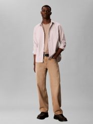 Calvin Klein Jeans koszula codzienna Mężczyźni Regular Fit Bawełna brązowy, M. Brązowe koszule Calvin Klein Jeans, m, bez wzorów, z bawełny, bez kołnierzyka, bez ramiączek. Za 369.95 zł.