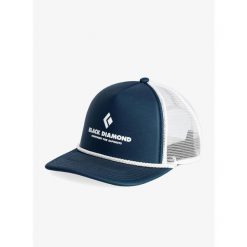Czapka z daszkiem Black Diamond Flat Bill Trucker Hat - indigo/white. Białe czapki z daszkiem Black Diamond, bez wzorów. Za 159.99 zł.