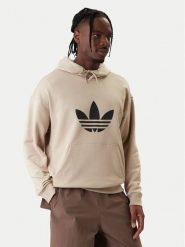 Adidas Bluza adicolor Trefoil KE0878 Beżowy Loose Fit. Brązowe bluzy Adidas, m, bez wzorów, z bawełny, bez kaptura. Za 279.99 zł.