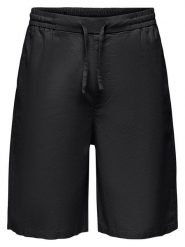 ONLY & SONS Szorty "Onsdaves" w kolorze czarnym rozmiar: XXL. Czarne szorty Only & Sons, xxl, bez wzorów. Za 91.77 zł.