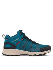 Columbia Trekkingi Peakfreak II Mid Outdry 2100691 Turkusowy. Niebieskie botki sznurowane Columbia, bez wzorów, z materiału, bez obcasa, bez zapięcia. Za 409.99 zł.